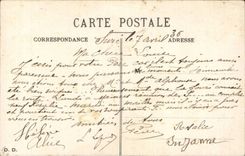 Humour - Illustration - En Visite - CPA 