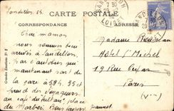 Humour - Illustration - Mais quelqu'un troubla la fete - chat - cat - CPA 