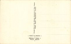 Humour - Illustration - Choc en retour - bain - swimming - plage - beach - CPA 