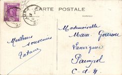 Guerra de CPA Le Havre conmemorativa y en el Victoire 1914 1918 de Poisson