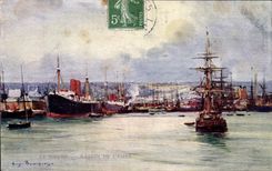 CPA Le Havre Basin of the Eure