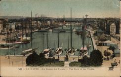 CPA Havre Le basin of the yachts
