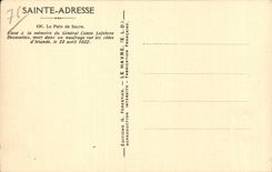 CPA Le Havre Sainte Address sugar loaf