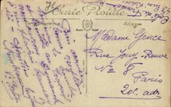 Le Havre - en las rocas - CPA