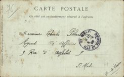 Le Havre el valle de la direccion de Sainte - CPA