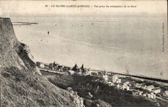 Le Havre - direccion de Sainte - vistos de Semaphare - faro - CPA
