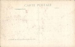 CPA Chatel Guyon after the bombardment