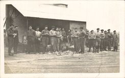 Real photo Militaria Hairy Soldier