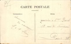 CPA Treport On the beach with the foot of cliffs