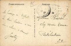 CPA Treport antes del puerto y del muelle