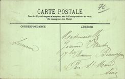 CPA Treport volvio de un barco de la caminata