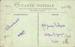 Panorama de CPA Treport tomado del montaje de Huon