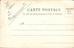 CPA Treport Le headlight y el embarcadero del faro