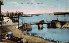 CPA Treport antes del puerto