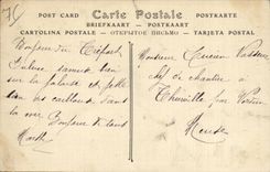 CPA Treport Terrasse Le peacock