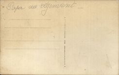 Hairy CPA Militaria Soldier Regiment