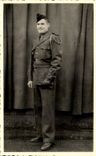 CPA Real photo Militaria Soldier
