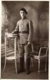 CPA Real photo Militaria Soldat Yvon Challier has Lyon May 2nd  1931
