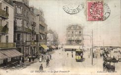 Muelle 1r de CPA Treport Le François