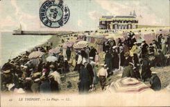 CPA Treport la playa