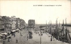 Muelle 1r de CPA Treport Le François y el puerto