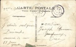 CPA Real photo Militaria Beauvais Soldiers