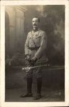 CPA Real photo Militaria Soldier