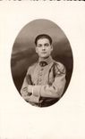 CPA Real photo Militaria Strasbourg Soldier 28 7 1926