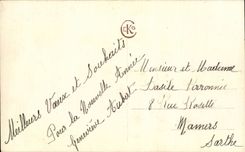 CPA Fantaisie Fleurs Bonne annee