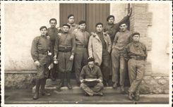 Real photo Militaria regiment