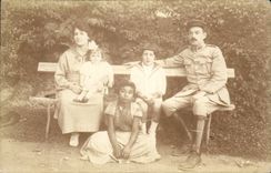 Real photo Militaria Soldier