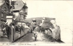 CPA Treport la escalera de acantilados