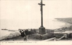 CPA Treport Le martyrdom en el acantilado