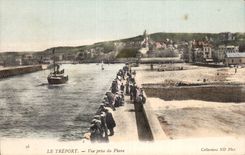 CPA Treport visto de la linterna