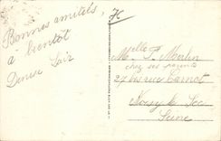 CPA Treport François Quay 1r y el puerto tiene alta marea