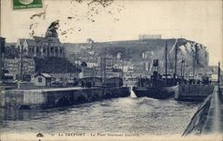 Puente rotatorio de CPA Treport Le