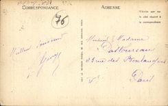 CPA Treport Le basin por el tiempo pesado