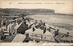 Chalet parisiense de la opinion de Bains de los les de los mares de CPA Treport