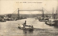 CPA Rouen Le port etle transporter bridge