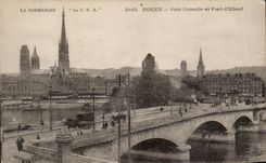 CPA Rouen Bridge Crow and bridge of Embeuf