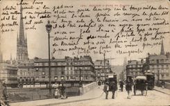 CPA Rouen Bridge of stone