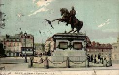 CPA Rouen Statue of Napoleon 1st