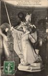 CPA Rouen Tour Jeanne of arc Statue of Jeanne of arc Models national monument of Domremy