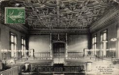 CPA Rouen Law courts Room and ceiling of Bases