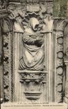 CPA Rouen the cathedral Fragment of the tomb of the cardinals of Amboise Statuette of base