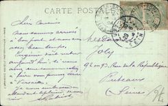 CPA Rouen the large clock