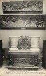 CPA Rouen Musee departmental of Bahut antiquities in oak carves