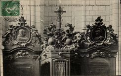 CPA Rouen Saint Martin de Boscherville Confessionals Abbey