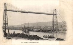 CPA Rouen Transporter bridge
