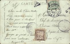 CPA Rouen Together of the transporter bridge